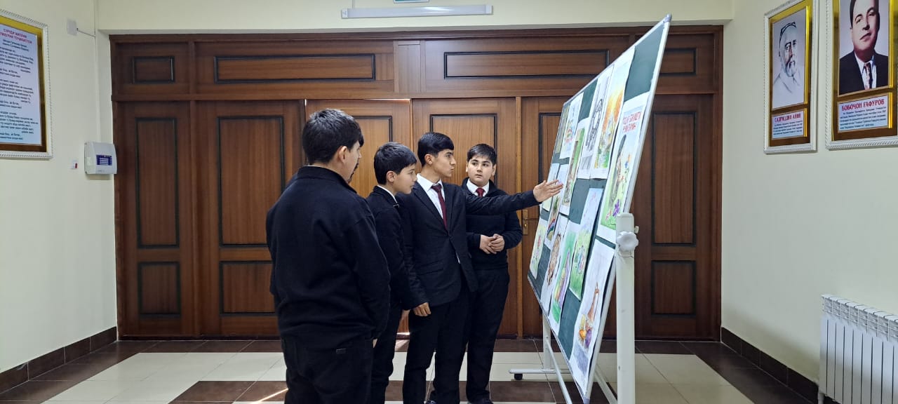 Конкурс по рисованию среди учеников