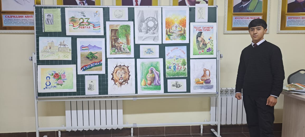 Конкурс по рисованию среди учеников