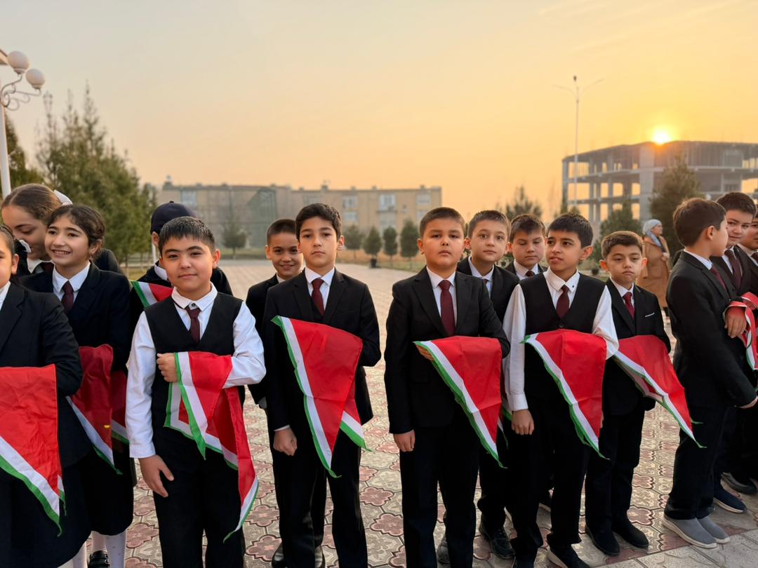 Принятие учащихся 5-го класса в ступень «Наследники Саманидов»