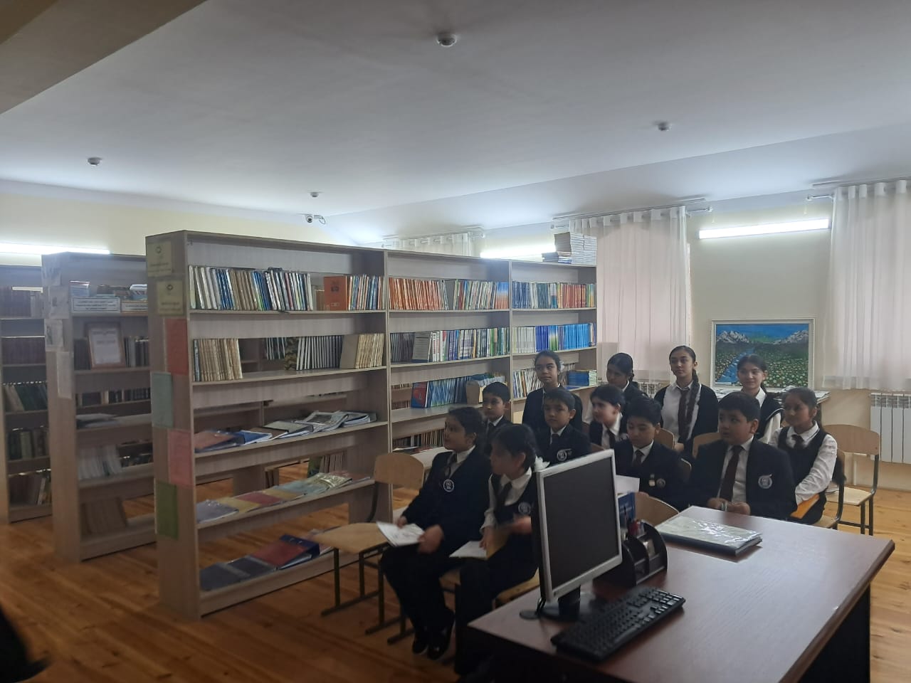 Первый этап республиканского конкурса «Фурӯғи субҳи донои китоб аст»