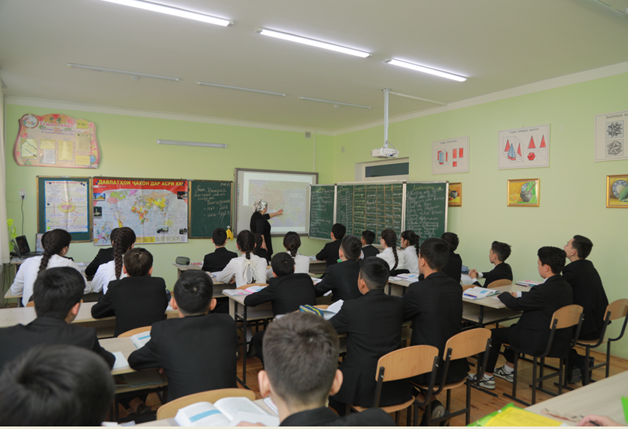 Показательный урок по истории в 8 «В» классе, учитель Мирзобоева М. М.